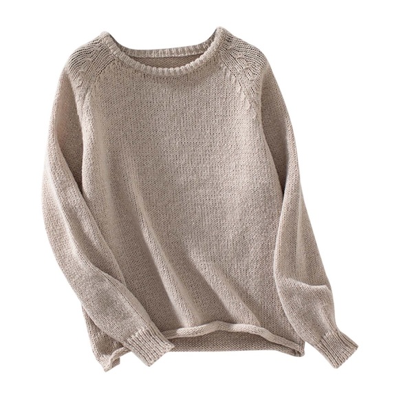 Cozy Beige Sweater by BTFBM - Picture 6 of 7
